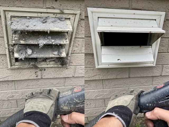 Professional dryer exhaust vent cleaning by Middletown Dryer Vent Cleaning in Middletown