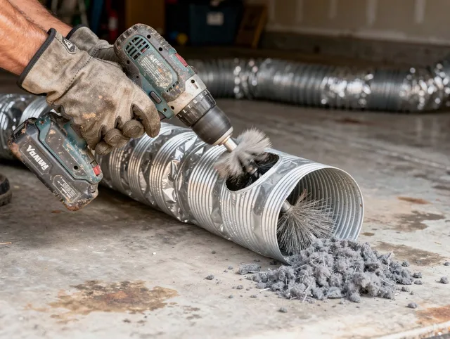 Professional duct cleaning by Middletown Dryer Vent Cleaning in Middletown